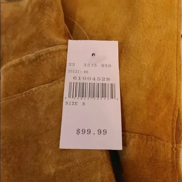 Vintage 70’s Style WILSONs Suede Skirt & Vest Set NWT EXCELLENT Condition US M - Picture 7 of 11